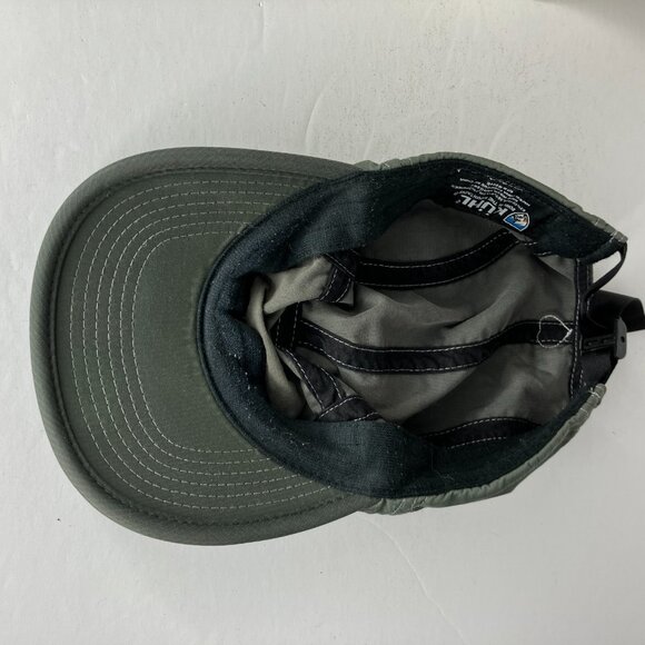 KUHL Women's Gray Floral Heart Logo 5 Panel Adjustable Hat Cap - Picture 7 of 9